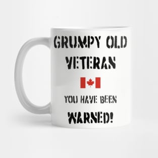 Grumpy Old Veteran (Canada) Mug